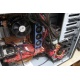 Компьютер Intel Core 2 Quad Q9400 в корпусе Ascot: корзина для дисков в Ангарске, вентилятор для памяти в Ангарске, видеокарта 512 Mb DDR4 ATI Radeon  (Ангарск)