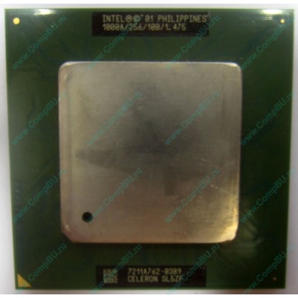 Celeron 1000A в Ангарске, процессор Intel Celeron 1000 A SL5ZF (1GHz /256kb /100MHz /1.475V) s.370 (Ангарск)