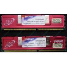 Память 512Mb (2x256Mb) DDR-1 533MHz Patriot PEP2563200+XBL (Ангарск)