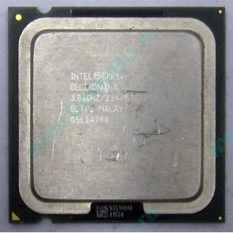 Процессор Intel Celeron D 345J (3.06GHz /256kb /533MHz) SL7TQ s.775 (Ангарск)